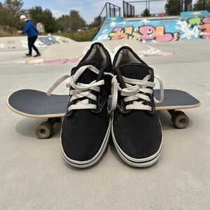 Vans Black and White Women's Shoes